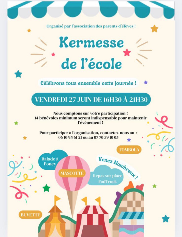  KERMESSE DE L'ECOLE