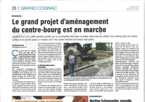 ARTICLE CHARENTE LIBRE DU 7 JUIN 2025