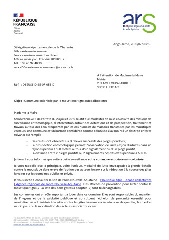 ALERTE AU MOUSTIQUE TIGRE
