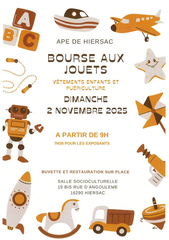  BOURSE AUX JOUETS