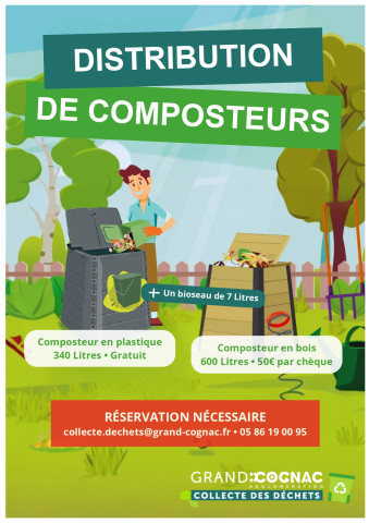 DISTRIBUTION DE COMPOSTEURS