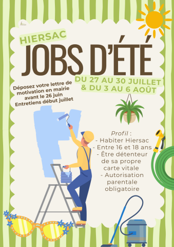 JOBS D'ÉTÉ