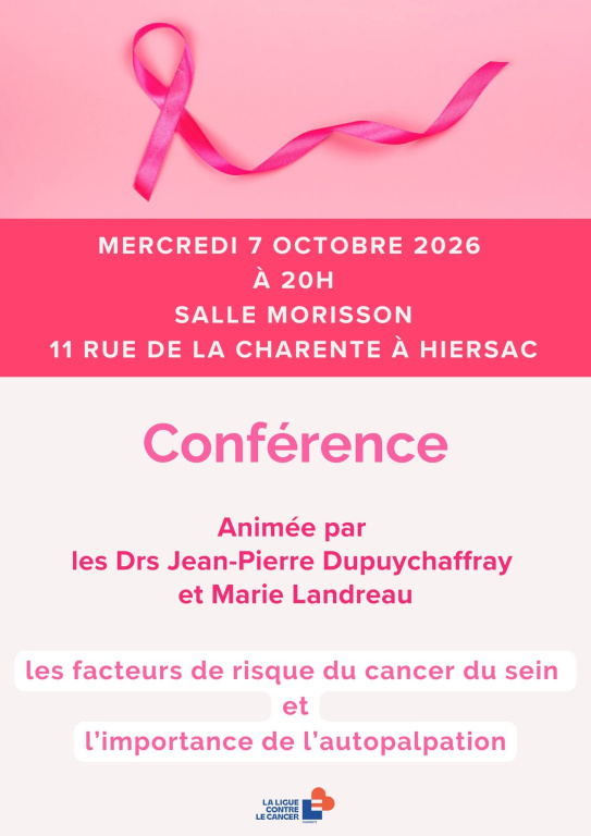  CONFERENCE OCTOBRE ROSE